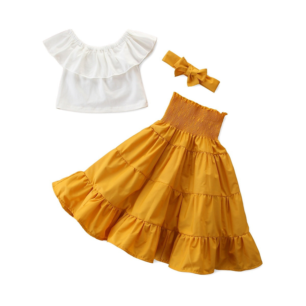 Summer New Suit Skirt Girls Big Skirts Baby girl