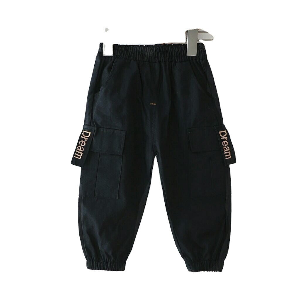 New Overalls, Children's Casual Pants, Korean Sports Trousers, Male Baby Pants, Outer Wear