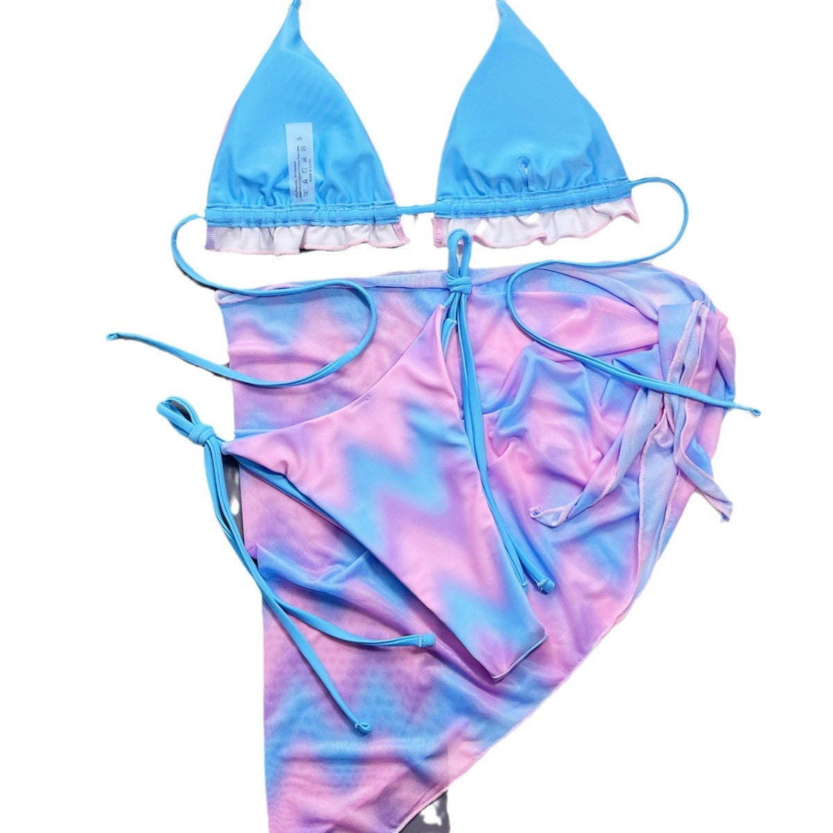 Women's Split Tie-dye Swimsuit Bikini