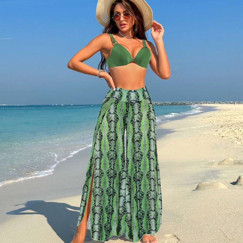 Swimsuit Women's Bikini Pants Three-piece Suit