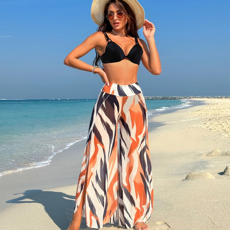 Swimsuit Women's Bikini Pants Three-piece Suit