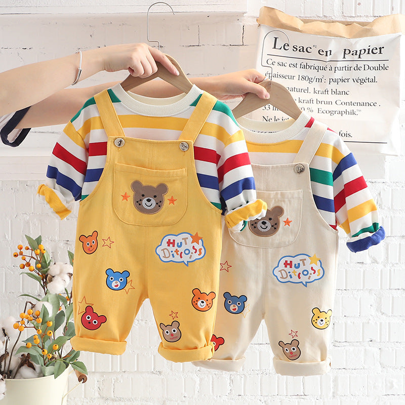 Boys' Top Overalls Suit