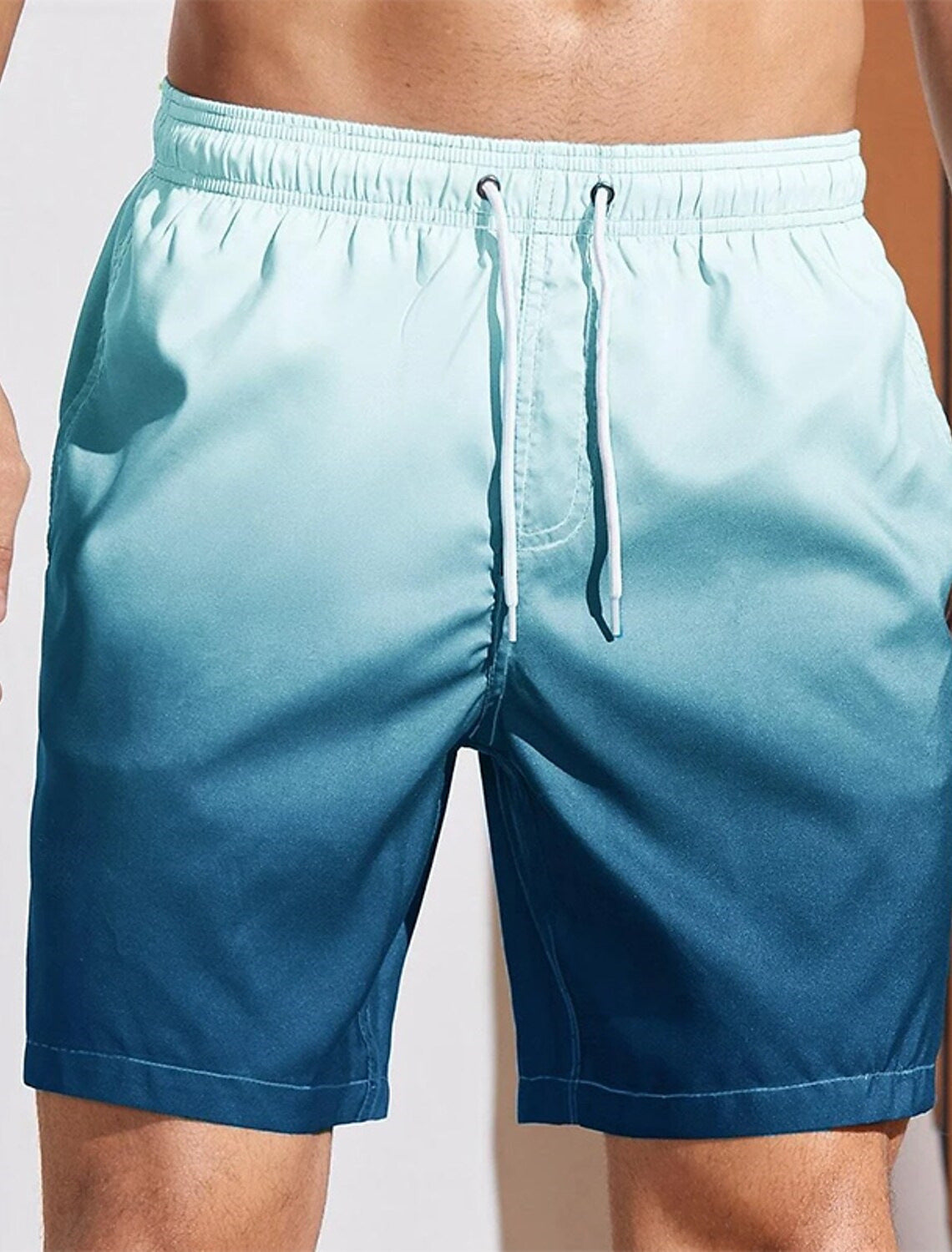 Cool Quick-drying Sports Loose Men's Beach Shorts Cropped Pants